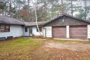 Rhinelander, WI Lake Home with Sand Shore only $249,900!