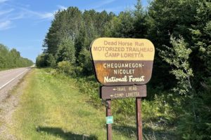 Directly Adjoining the Chequamegon National Forest