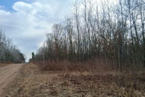 Namekagon River access from this 2.2-acre property for sale near Spooner WI