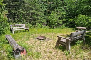 Wooded land with 2-BR cabin for sale on Somo River near Tomahawk, WI