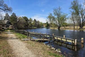 Homesite property for sale on Fox River in Marquette County, WI
